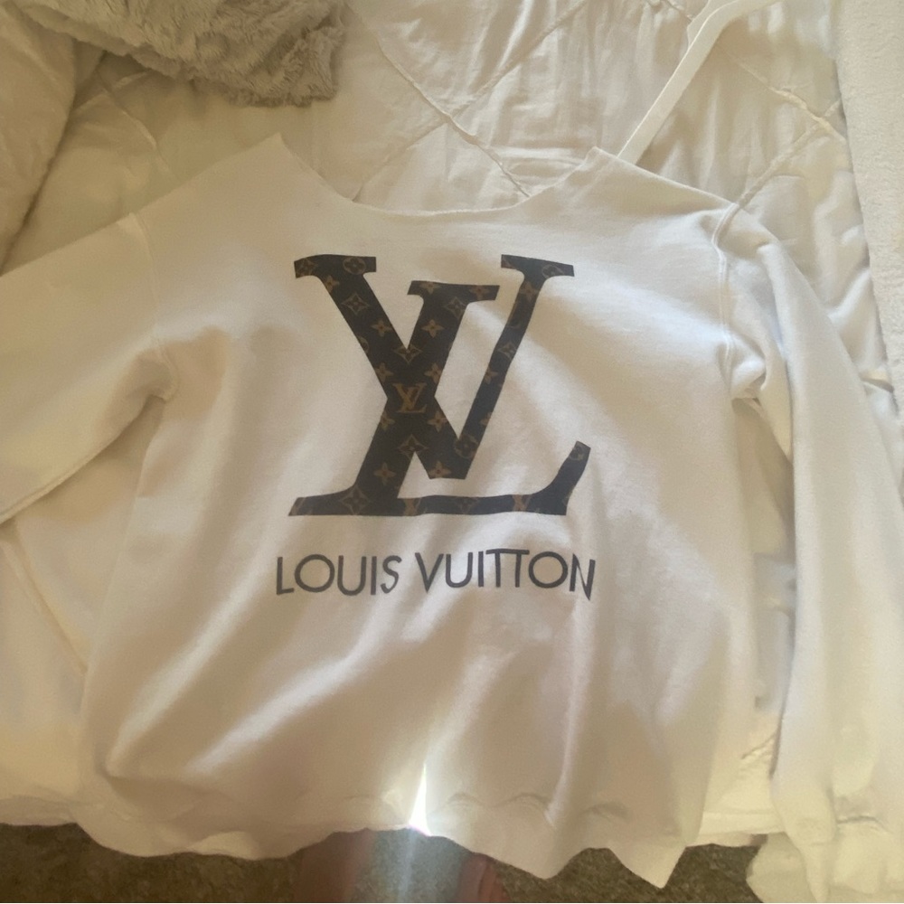 custom made luis vouton look alike sweatshirt